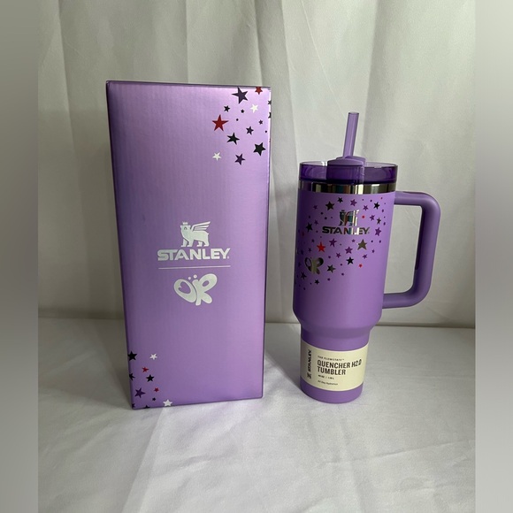 Stanley x Olivia Rodrigo Quencher H2.0 Tumbler 40oz Purple - Picture 1 of 16